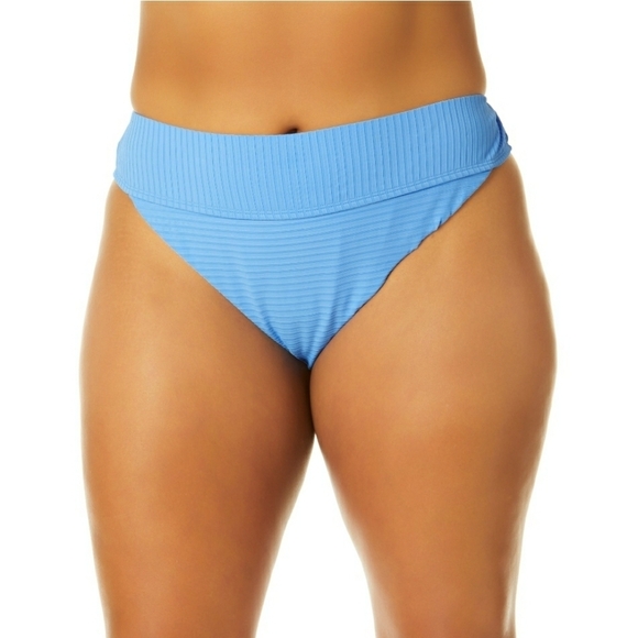Time And Tru Women's Rib Bikini Swim Bottom Size 2x New with Tags - Picture 1 of 5